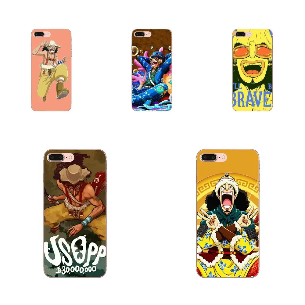 Usopp Pattern Rubber TPU Soft Phone Cover Case For LG G3 G4 G5 G6 G7 K4 K7 K8 K10 K40 K50 Q6 Q60 V10 V20 V30 V40 Nexus 5 5X 2017 | Мобильные