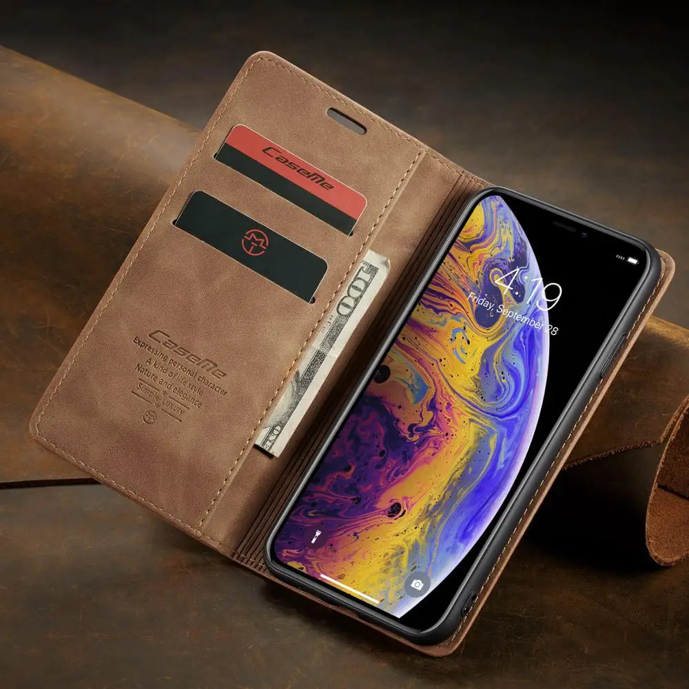 Кожаный чехол-бумажник для мобильного телефона iPhone 11 pro max X Xs Xsmax Xr | Мобильные