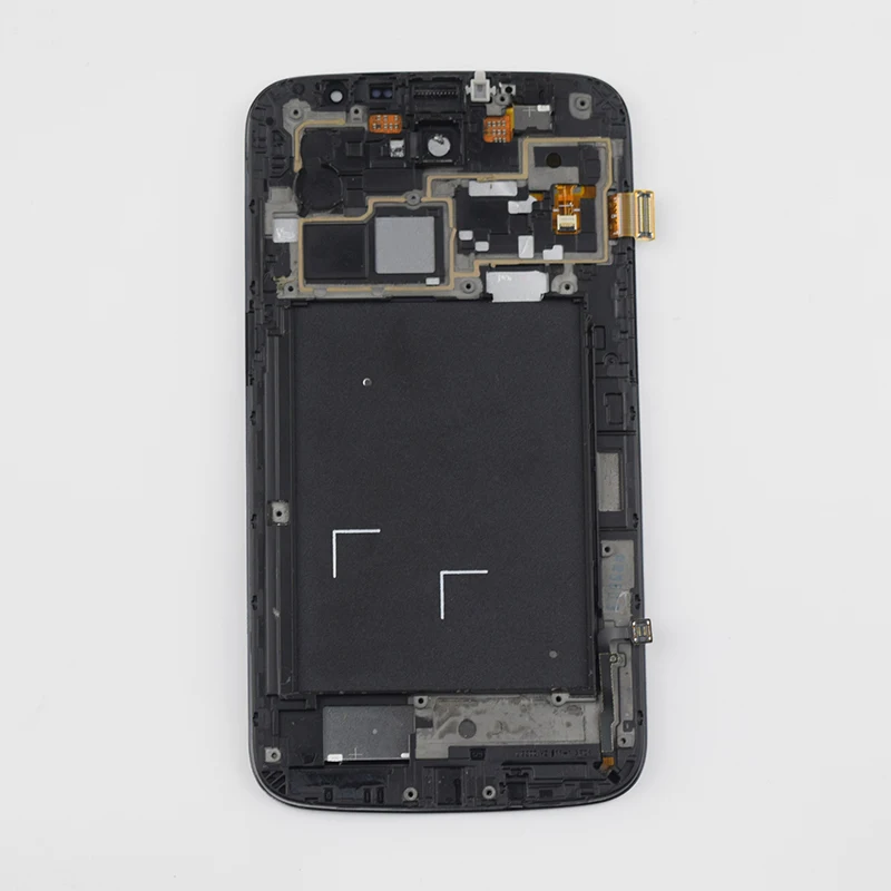Для samsung Galaxy Mega 6,3 I9200 lcd дисплей кодирующий преобразователь сенсорного экрана в сборе Замена для i9200 i9205 lcd Рамка