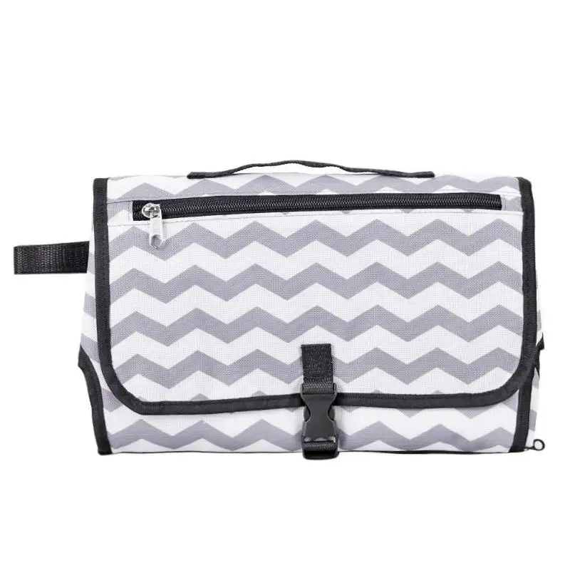 Portable Nappy Changing Mat Waterproof Travel Diaper Changing Pad With Handle