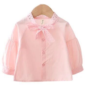 

Girls' Shirt Princess Long Sleeve Shirt Children's Long Sleeve 2020 Spring