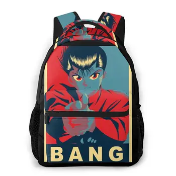 

YUYU HAKUSHO School Bags Yuyu Anime Hakusho Pullover Hoodie Beautiful backpack for Men Women