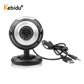 

Mini Plug & Play Digital USB 2.0 Webcam Laptop Web Camera Build In Mic for Skype MSN Window 7 8 Vista Android TV PC Camera