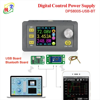 

DPS8005 Programmable Constant Voltage Current Step-down Power Supply Module Voltmeter Ammeter Converter 80V 5A