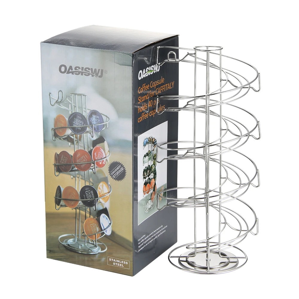 Капсулы кофе nespresso Pot Holder Stand Capsule Iron coffee ware Pot Holder стеллаж для хранения полка органайзер для dolcegusto