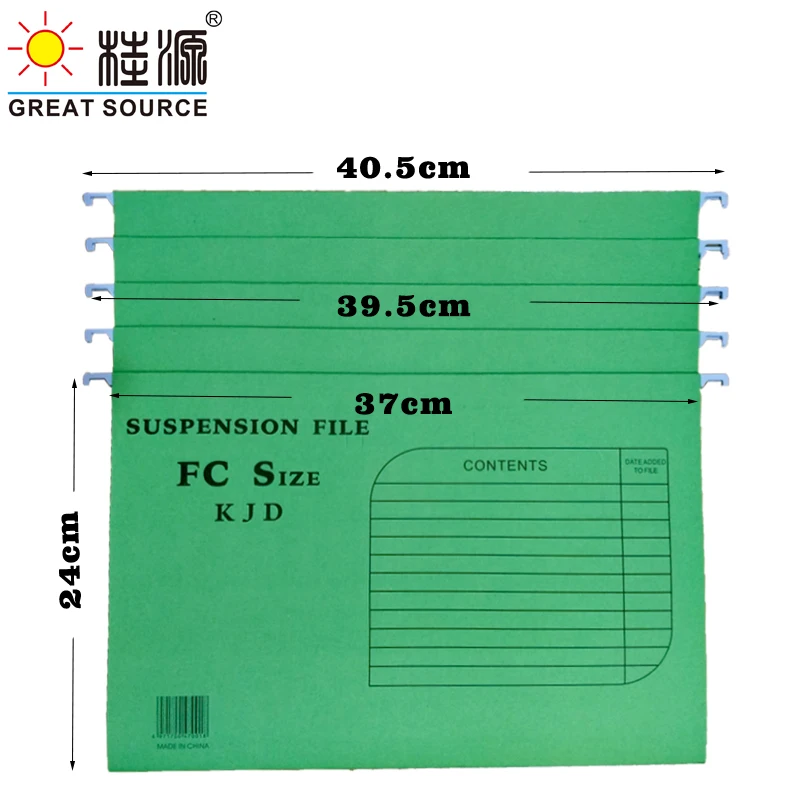 Wall File Organizer MQQ F/C Suspension Files Tabbed Foolscap 240X370mm 10PCS