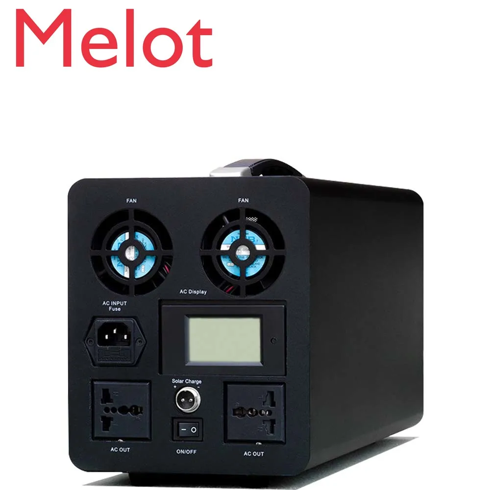 

Portable Energy Storage System 1500Wh Solar Inverter Generator Power Station Supply Portable Solar Generator with Solar Panel