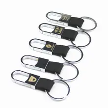 Автомобильный брелок, брелок из натуральной кожи, брелок для Lada Renault Dacia Opel Alfa, аксессуары Romeo