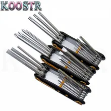 1 портативный набор отверток со звездочками для ключей Fol8 in ding Torx, набор инструментов T9 T40, многофункциональный Набор отверток 1,0 мм, PH0