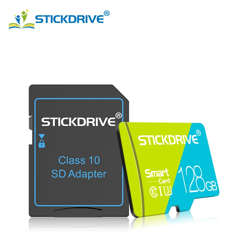 Класс 10 UHS-1 Micro SD 32 ГБ 8 ГБ 16 ГБ 4 ГБ флеш-карта памяти 64 Гб 128 Гб microsd 256 ГБ U3 TF карта для Подставка под смартфон с адаптером - Емкость: 128 ГБ