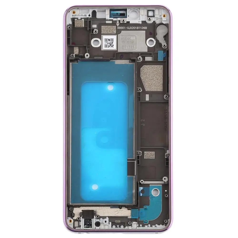 Middle Frame Bezel Plate for Galaxy A6s - Цвет: Purple