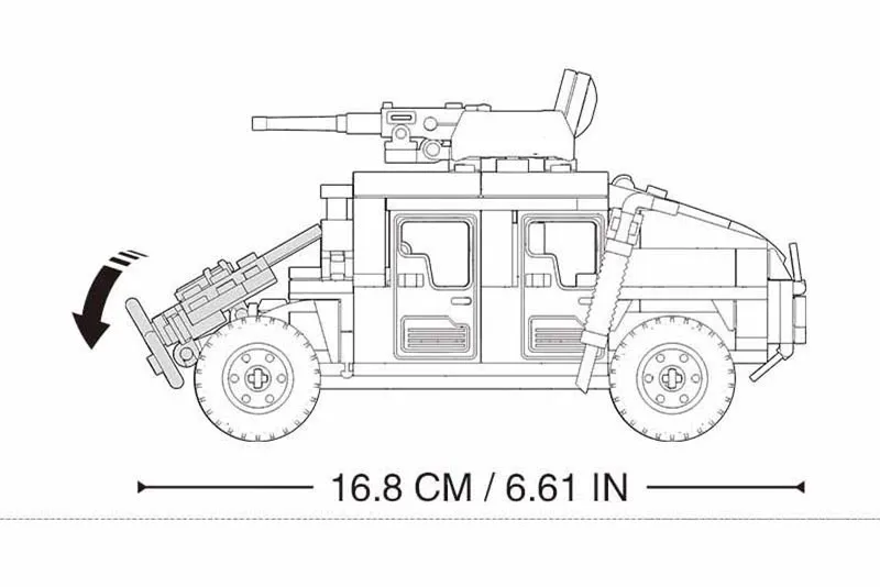 militaire usa sep abrams char de combat principal blocs de construction de char armée artillerie légère chasseur briques jouets pour garçons