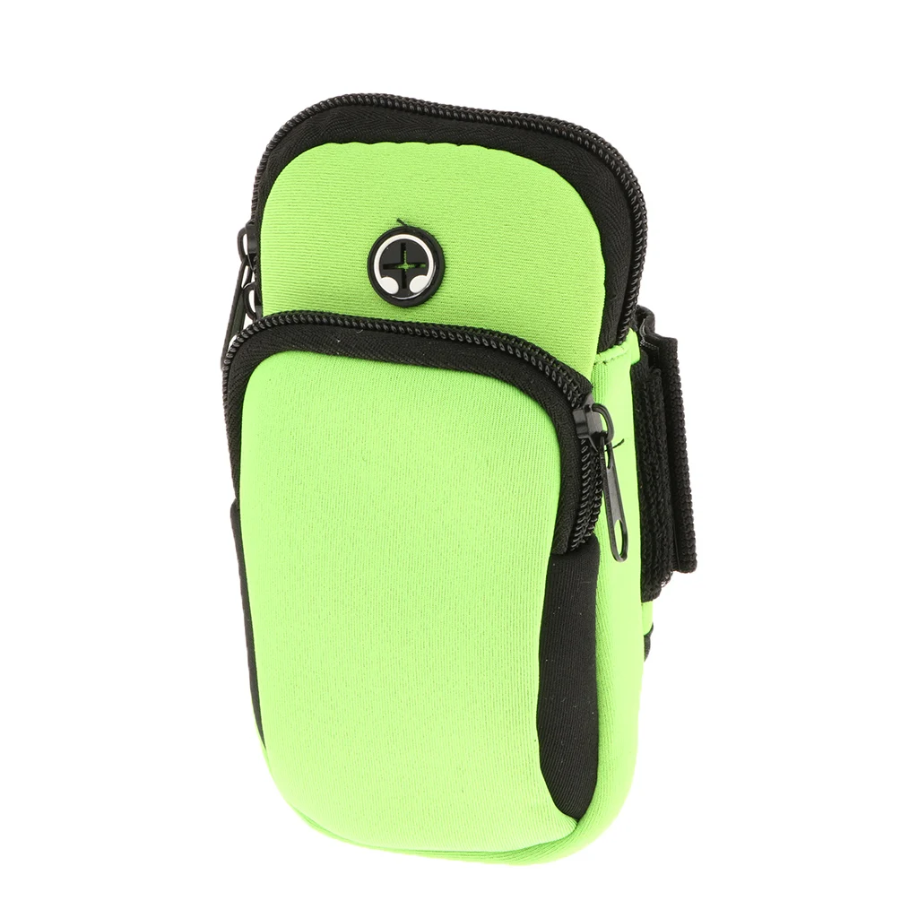 Sport Arm Bag Water Resistant Mobile Phone Holder Gym Waistband Skin-friendly Breathable