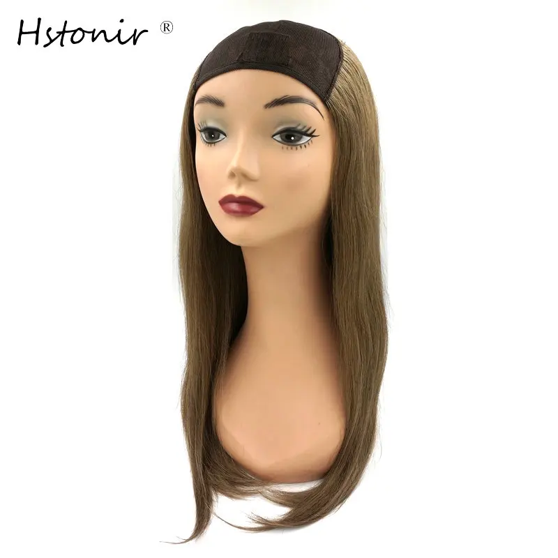 Hstonir Hat парик еврейский кошерный парик Remy человеческие волосы на заказ Sheitel натуральный стиль парик