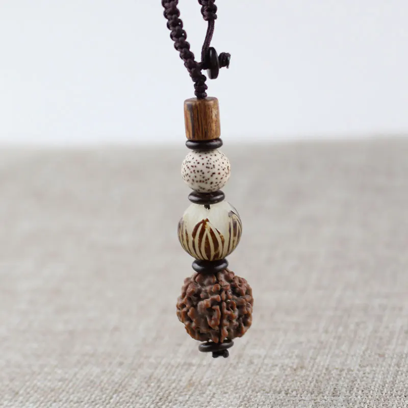 Креативный брелок для автомобиля подвеска Bodhi корень Jingang луна и звезды Pipal Tree Seed Key Chain аксессуары