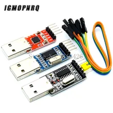 3 pçs/lote = 1 pçs pl2303hx + 1 peça cp2102 + 1 peça ch340g usb para ttl para arduino pl2303 módulo de 5pin cp2102 usb para uart ttl