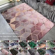 Модные современные коврики, ковер с геометрическим узором, скандинавский простой коврик для гостиной, журнальный столик, спальни