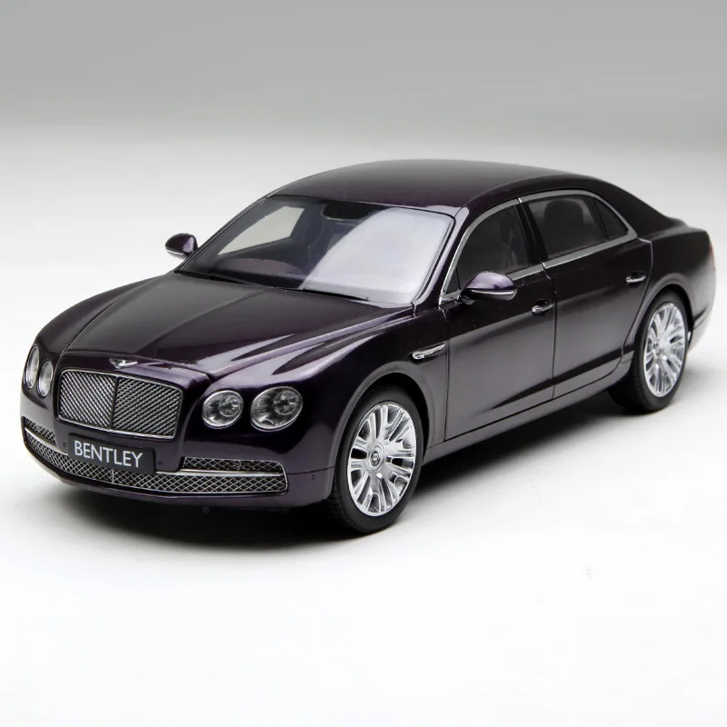 С дистанционным управлением Kyosho с дистанционным управлением KyoSho 1: 18 высококачественные кошельки, имитация сплава полностью открытый роскошный автомобиль модель Bentley Flying W12 Sensation фиолетовый