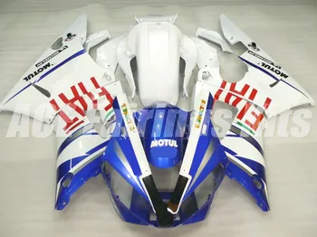 

New ABS Motorcycle bike Full Fairings Kit Fit For YAMAHA YZF-R1 2000 2001 00 01 R1 bodywork set Custom Blue White