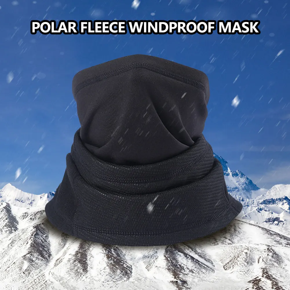 

Double-Layer Winter Warm Ski Hat Scarf Hood Neck Face Mask Skiing Hiking Cycling Cap Multi-function scarf Cycling Mask Scarf