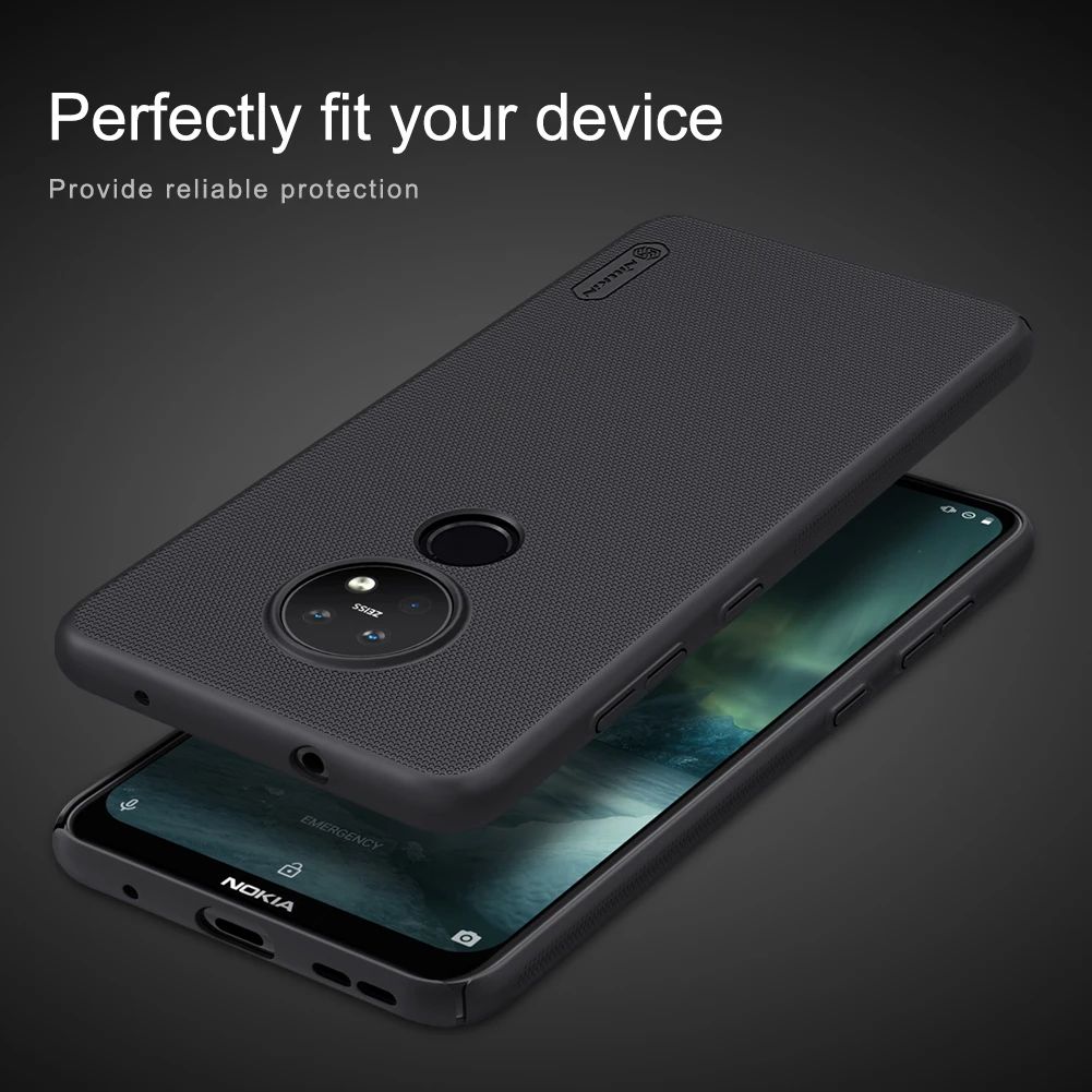 Чехол Nillkin для Nokia 7,2 и Nokia 6,2, матовый чехол для мобильного телефона, Ультратонкий Жесткий чехол из поликарбоната