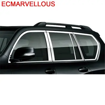 

Auto Window Grille Automobile Modified Decorative Chromium Car Styling Covers Modification Sticker Strip 18 19 FOR Toyota Prado