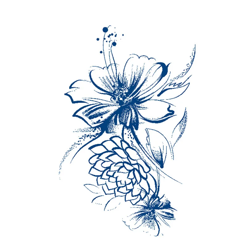 Juice Ink Tattoos Body Art Lasting Waterproof Temporary Tattoo Sticker Lion Tiger Tatoo Arm Fake Astronaut Tatto Women Men Girl_voghion.com