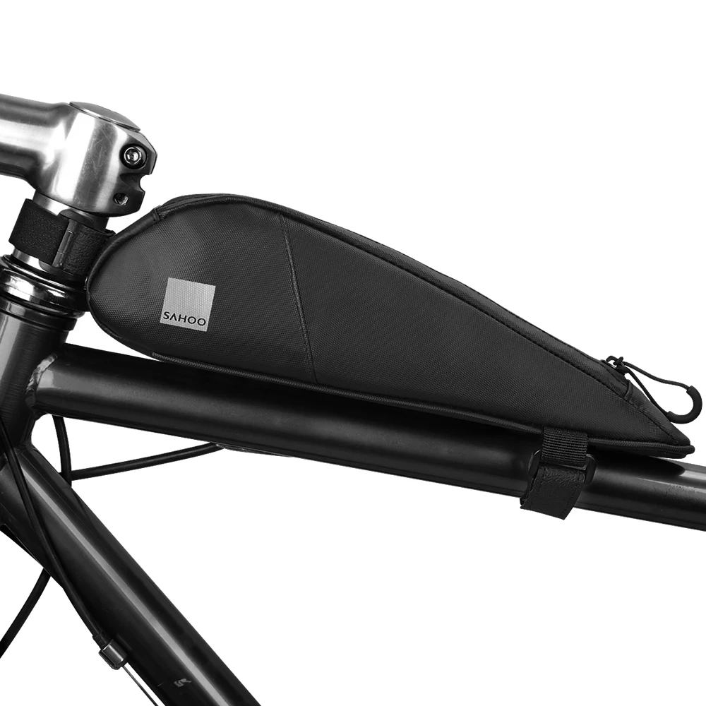 Черная велосипедная верхняя труба сумка Водонепроницаемая MTB Дорожная каркасная сумка велосипедная каркасная сумка Аксессуары для велосипеда сумка для еды Снэк Паньер