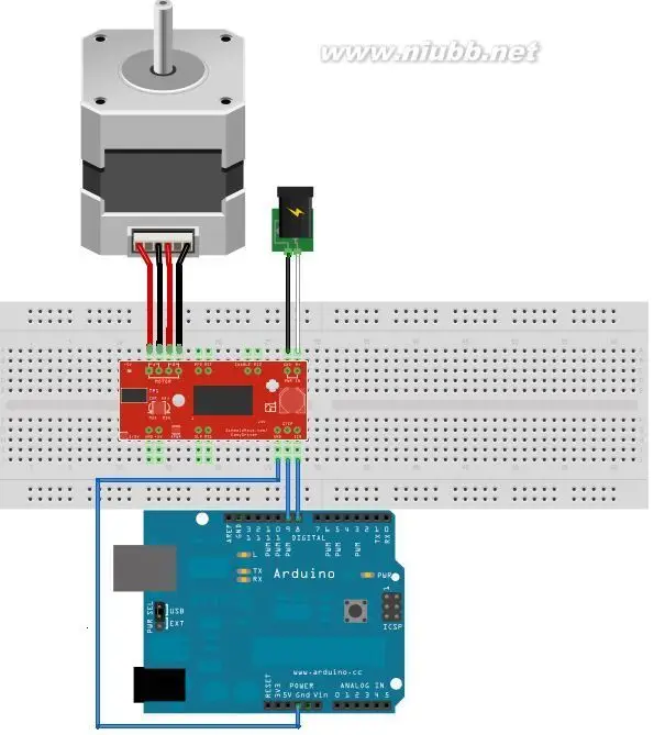 TZT 1/3PCS A3967 EasyDriver Schrittmotorantrieb V44 für Arduino – Detail 1