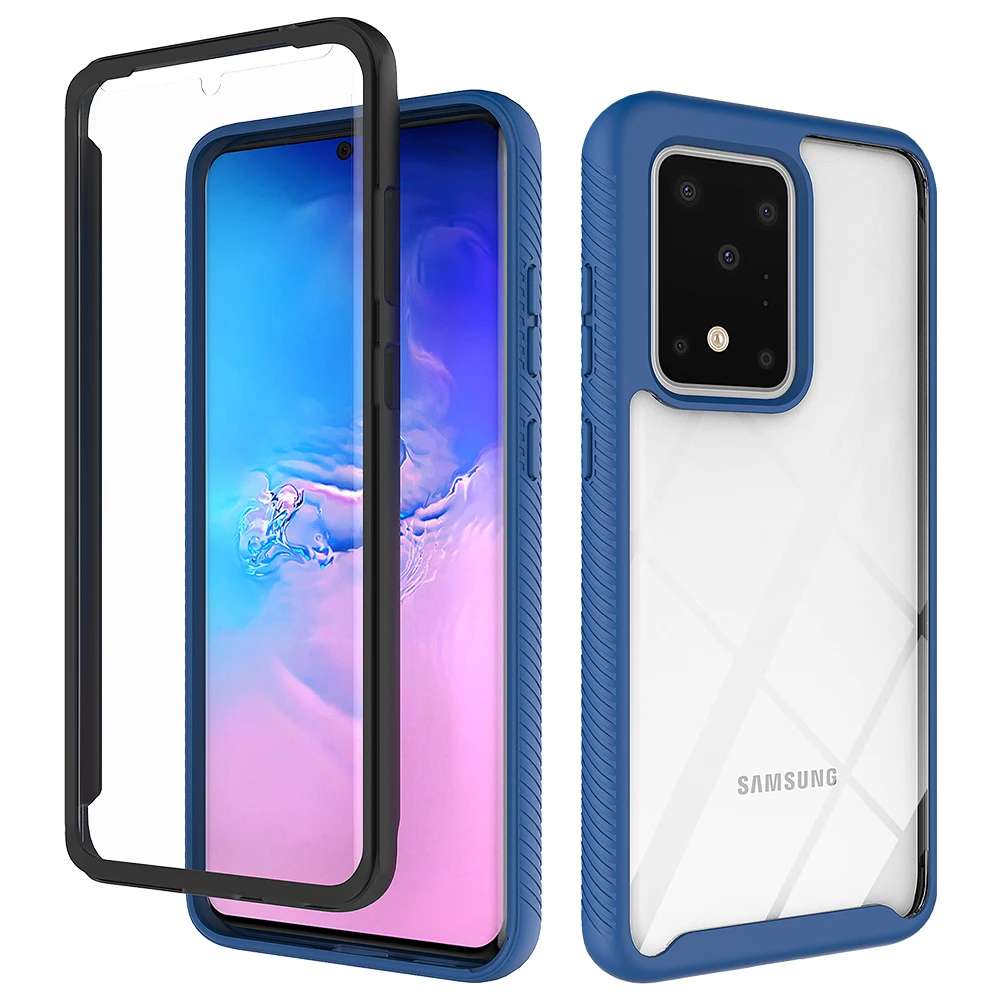come4buy.com Case For Samsung Galaxy Note20 Ultra S20 FE S10 S9 Plus A51 A71 2 in 1