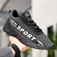 

2022 New Men Shoes Sneakers Male Mens Casual Shoes Autumn Casual Breathable Fly Woven Fashion Large Size Men's Shoes 39-48