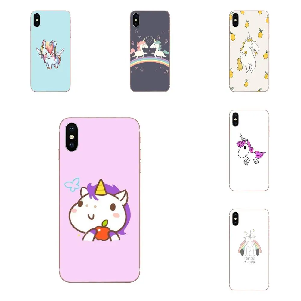 

TPU Phone Cover Case For Huawei Honor Nova Note 5 5I 8A 8X 10 Pro 9X For Moto G G2 G3 G4 G5 G6 G7 Plus Cartoon Unicorn Kawaii