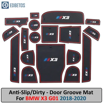 

X3 Anti-Dirty Pad For BMW X3 G01 2018 2019 2020 Door Groove Gate Slot Coaster BMW X3