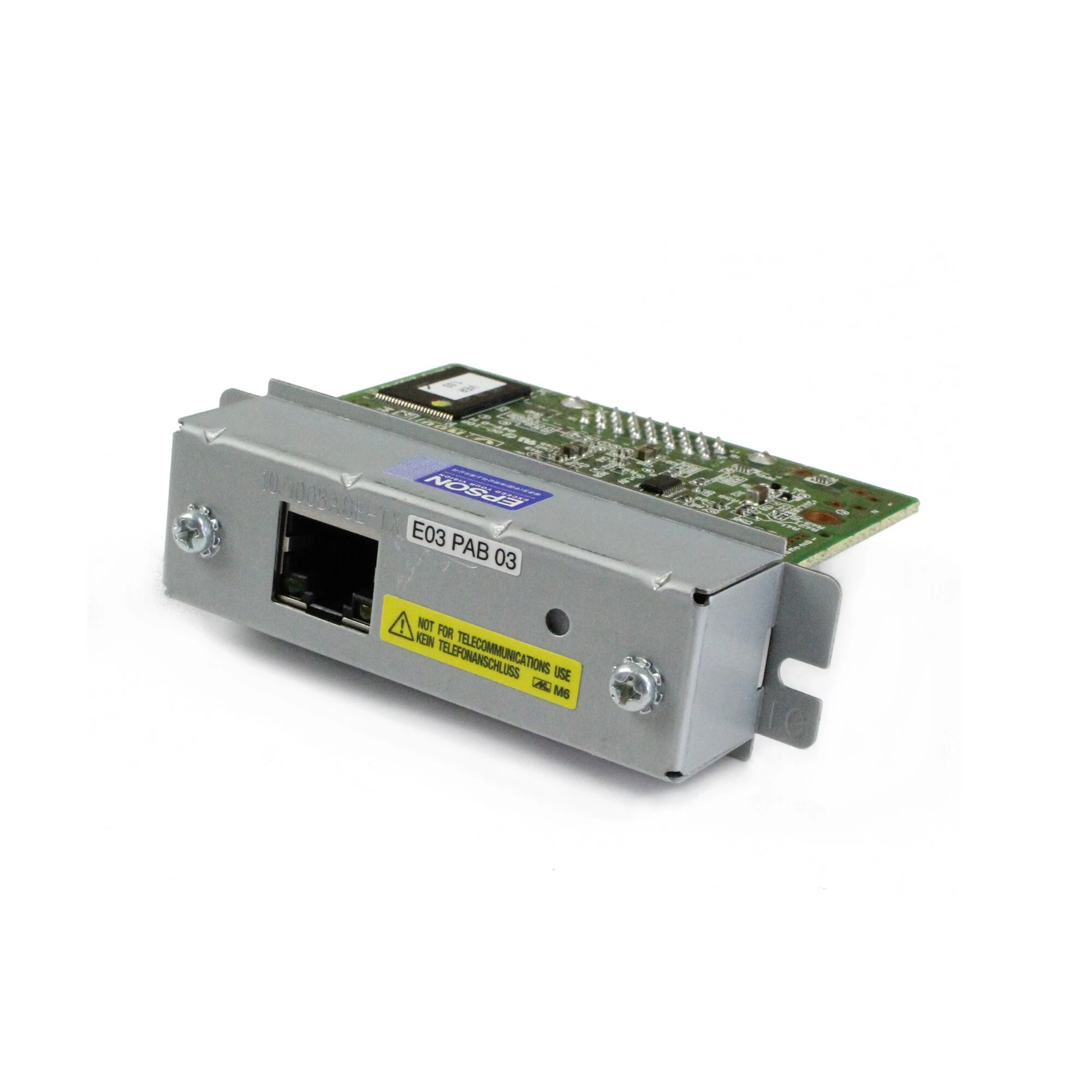 UB-E03 для EPSON M252A интерфейсная карта Ethernet TM 88IV 88V 88III чековый принтер | Компьютеры и