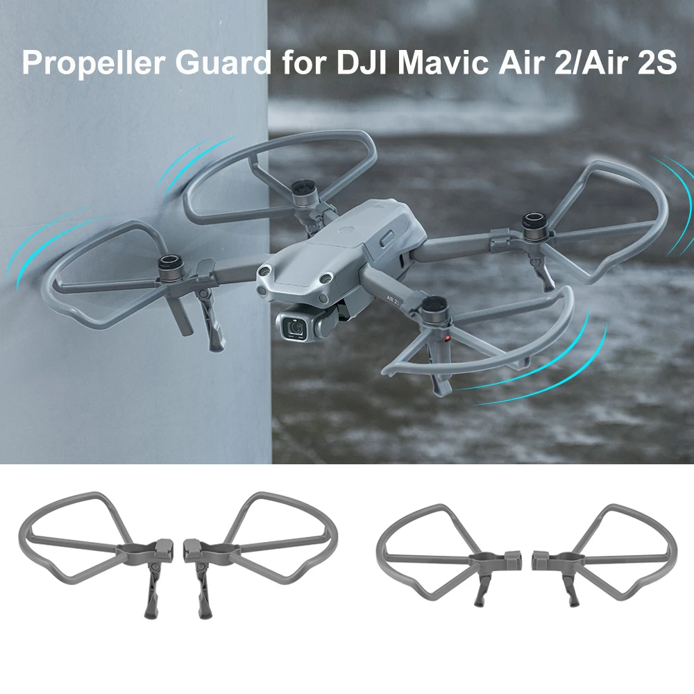 Propeller Guard For Dji Mavic Air 2/air 2s Drone Foldable Landing Gear