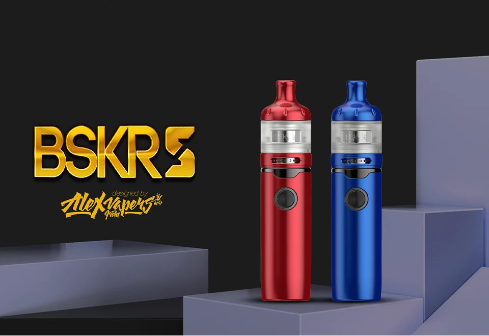 Vandy vape BSKRS ручка Vape комплект с 5 шт хлопок 1100 мАч 2 мл Емкость Ом сетчатая катушка электронная сигарета VS Vandyvape BSKR комплект