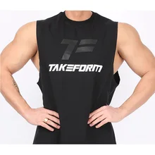 Мышцы брат Фитнес Жилет колготки Для Мужчин's тренировочный костюм Спортивный Быстросохнущий широкая майка без рукавов Лето баскетбол