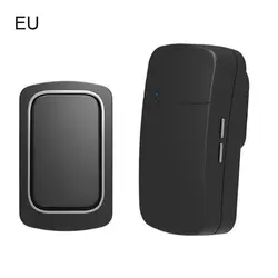 Sonnette télécommandée sans fil auto alimentée à pénétration sans fil, étanche IP68, Signal fort 