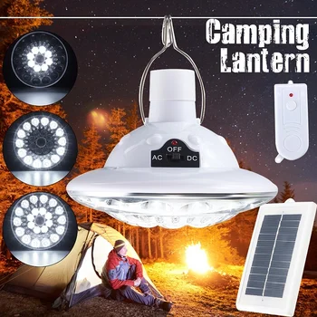 

LED Solar Light Portable Power USB Rechargeable LED Light Indoor Camp Garden Emergency Lighting Remote Control Solar Bulb