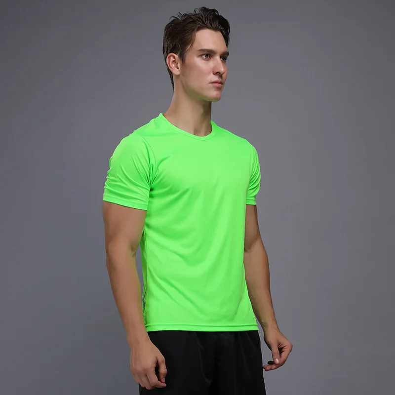Мужская спортивная рубашка, мужские дизайнерские футболки, быстросохнущие, облегающие топы для бега, футболки, спортивный фитнес-зал, футболки, мужская мышечная футболка