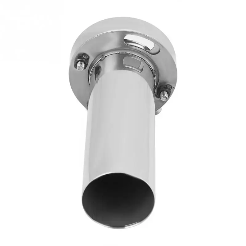 Universal Adjustable Round Exhaust Muffler Tip Removable Sound Silencer Car Accessories