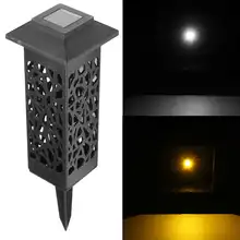 1/2/4 шт светодиодный солнечный Кол светильник Фонари Солнечная приведенная в действие Автомобильная подсветка декоративный напольный газон садовый светильник для сада