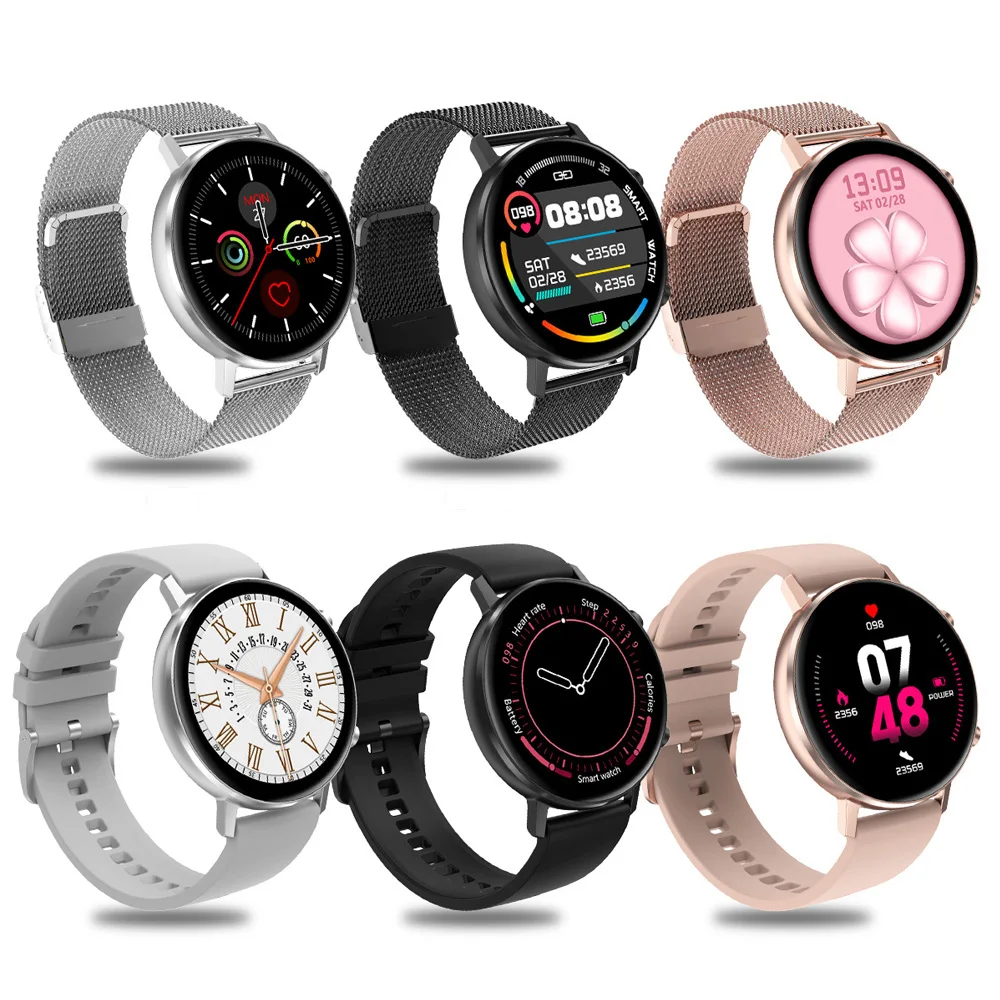 

Men Women Smart Watch Women IP67 Waterproof BT5.0 Heart Rate Detection Bracelet Music Control Clock Smartwatch for Android IOS