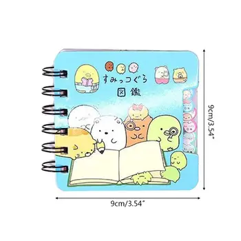 

Cute Cartoon Spiral Coil Notebook Paper Journal Diary Planner Notepad School A9LC