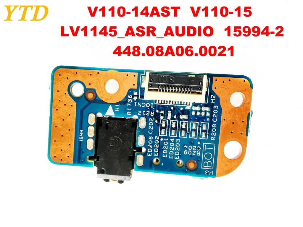 Для lenovo V110-14AST V110-15 аудио Плата V110-14AST V110-15 LV1145_ASR_AUDIO 15994-2 448.08A06.0021 тестирование Хорошее