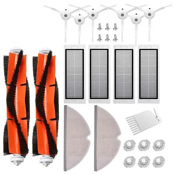 

for Xiaomi Robot Roborock S50 S51 S55 S5 S6 er Accessories Side Brush Main Brush Wig Filter Cleaning Brush