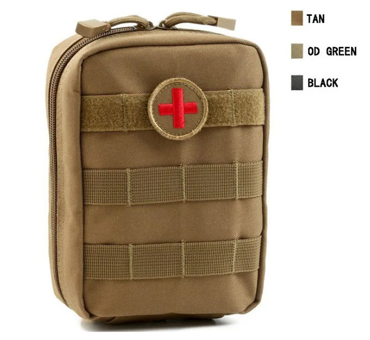 Empty Bag for Emergency Kits Tactical Medical First Aid Kit Military Waist Pack Outdoor Camping Travel Tactical Molle Pouch Mini (11)