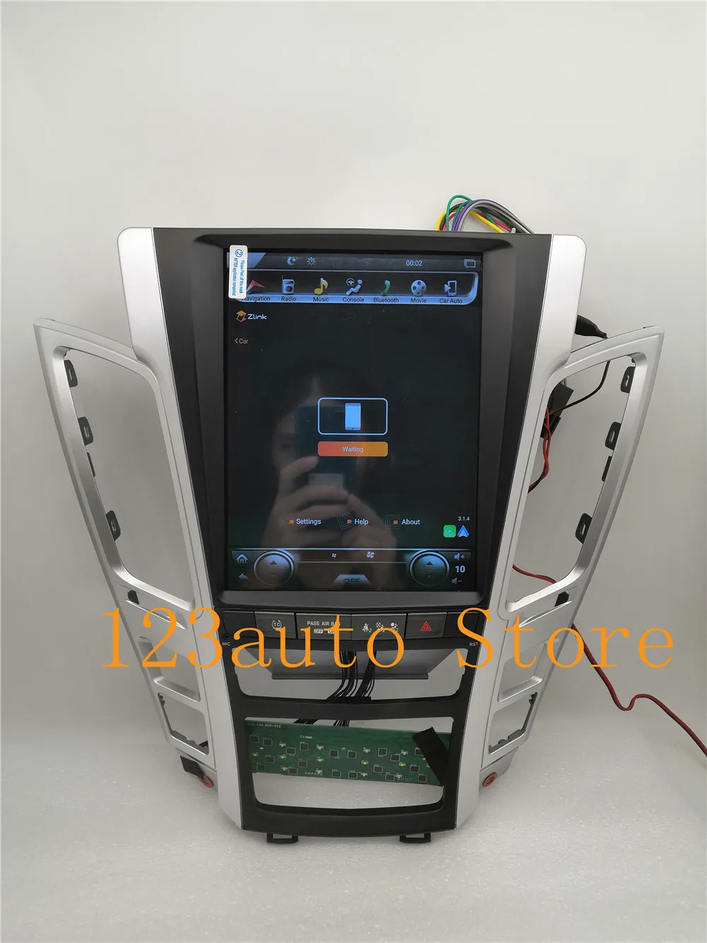 10,4 ''Tesla Стиль Android 8,1 автомобиля DVD gps плеер радио навигации для Cadillac CTS 2007 2008 2009 2010 2011 2012 PX6 carplay