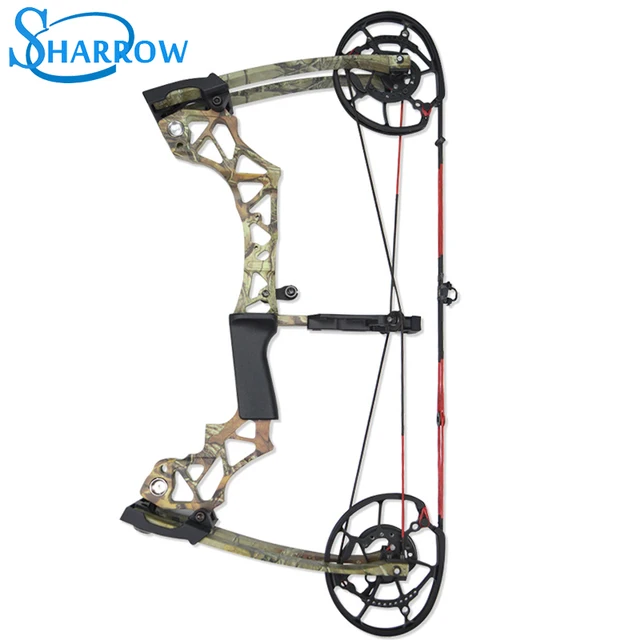  US $319.15 Archery Compound 60lbs Hunting 370FPS Arrow Steel Ball Dual Purpose Crossbow Hunting 