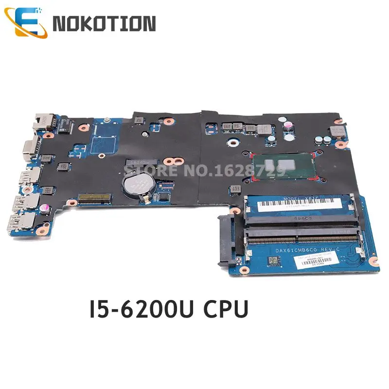 buy  NOKOTION 855656-001 DAX61CMB6C0 Main board For HP Probook 440 G3 430 G3 Laptop motherboard 14 inch 